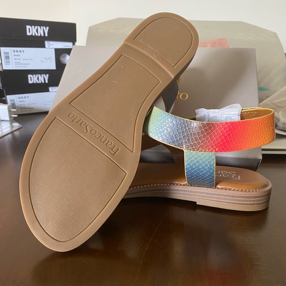 Franco Sarto L Glenni Multi colored Sandals - Picture 4 of 4